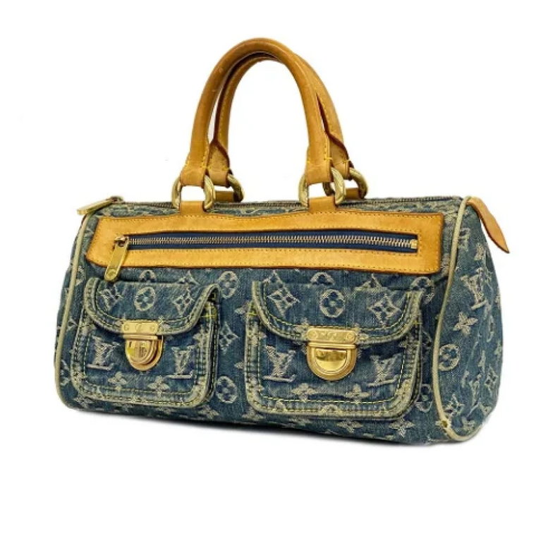 Pre-owned Denim louis-vuitton-bags Louis Vuitton Vintage