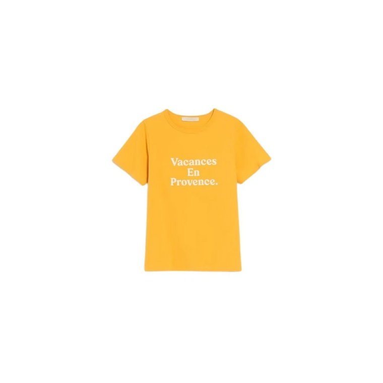 Cactus Capsule Provence T-shirt Żółty Vanessa Bruno