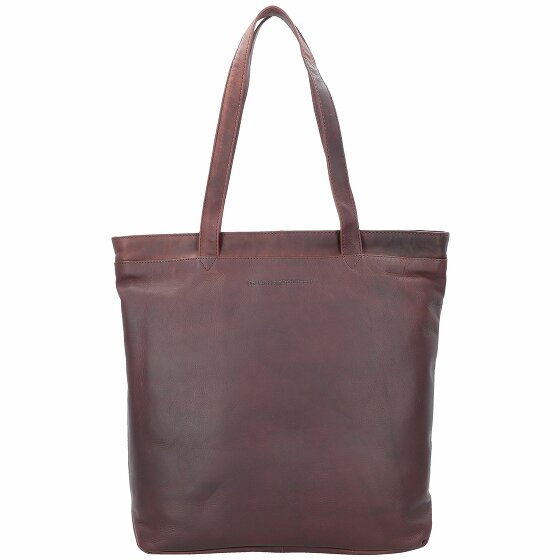 The Chesterfield Brand Wax Pull Up Shopper Bag Skórzany 35 cm Komora na laptopa braun