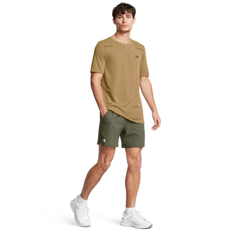 Męskie spodenki treningowe Under Armour UA Vanish Woven 6in Shorts - oliwkowe/khaki