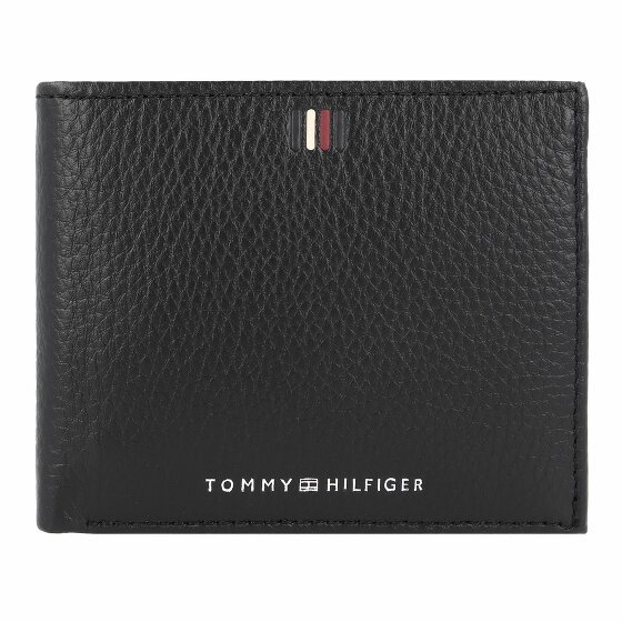 Tommy Hilfiger TH Central Portfel Ochrona RFID 11.5 cm black