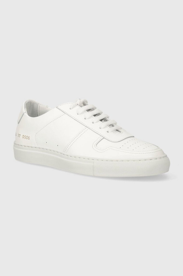 Common Projects sneakersy skórzane BBall Low in Leather kolor biały 3864