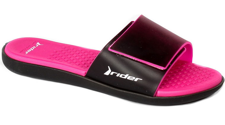 Klapki Rider 83170-20753 Black-Pink