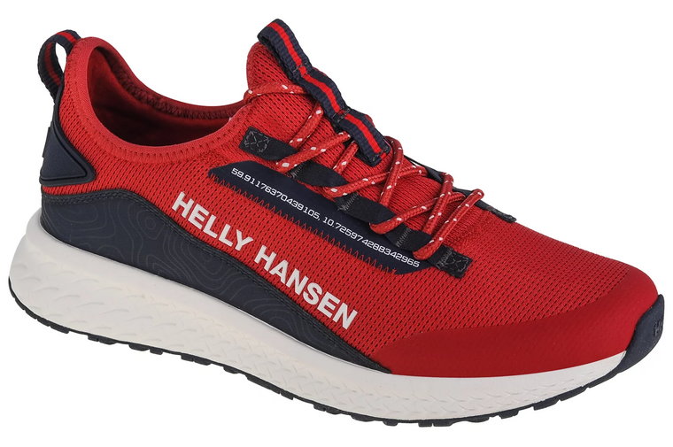 Helly Hansen RWB Toucan 11861-162, Męskie, Czerwone, buty sneakers, tkanina, rozmiar: 41