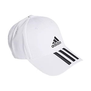 Biała czapka z daszkiem adidas bball 3s cap - Męskie - Kolor: Białe