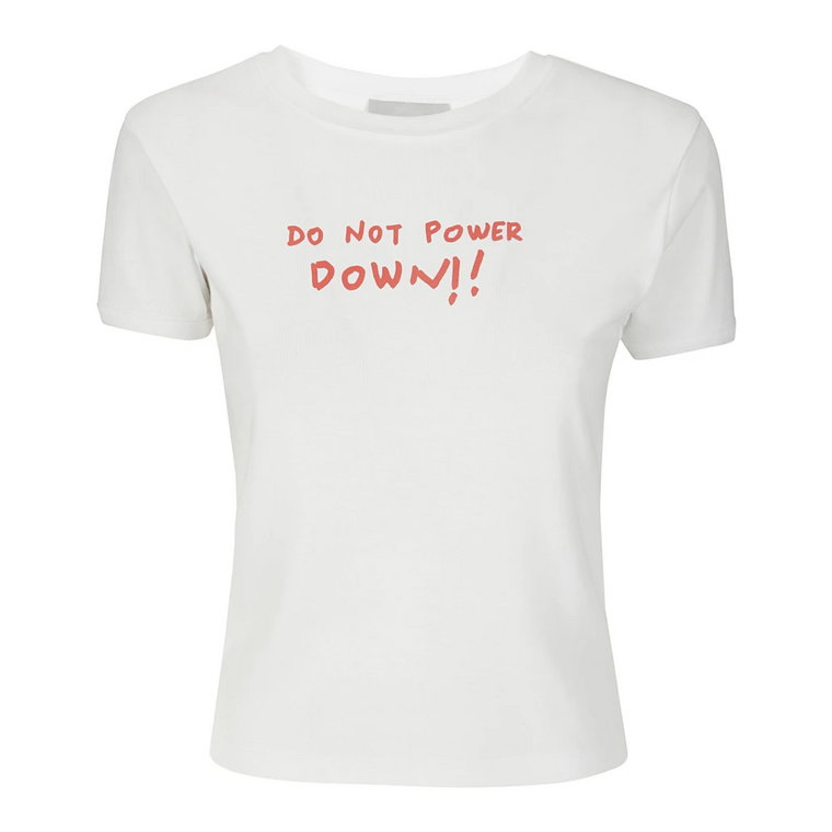 Slim Fit Power Down T-Shirt Coperni