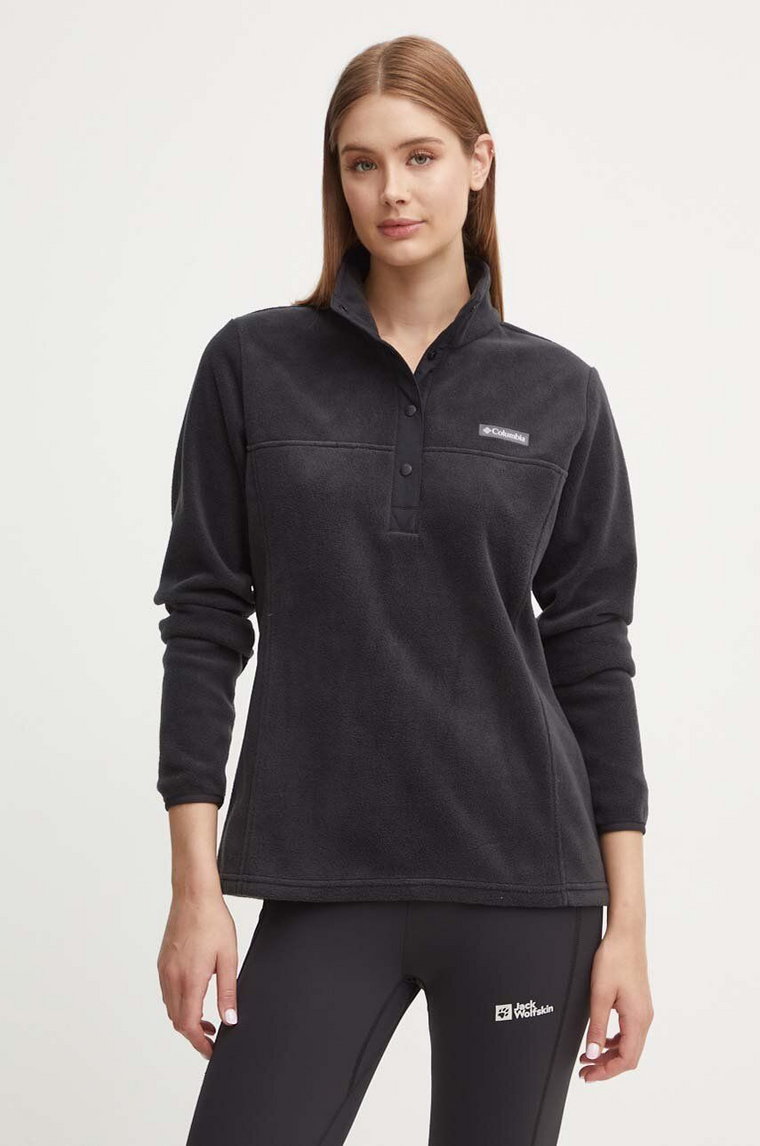 Columbia bluza sportowa Benton Springs kolor czarny wzorzysta 2085651