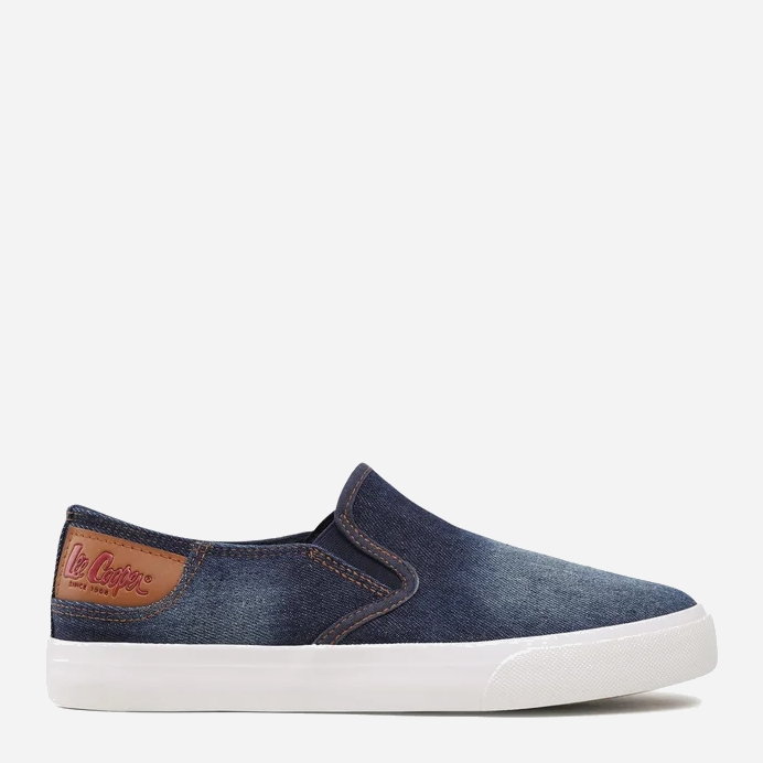 Buty slip-on męskie Lee Cooper LCW-23-31-1849M 45 29 cm Granatowy (5904292137978). Buty slip-on męskie