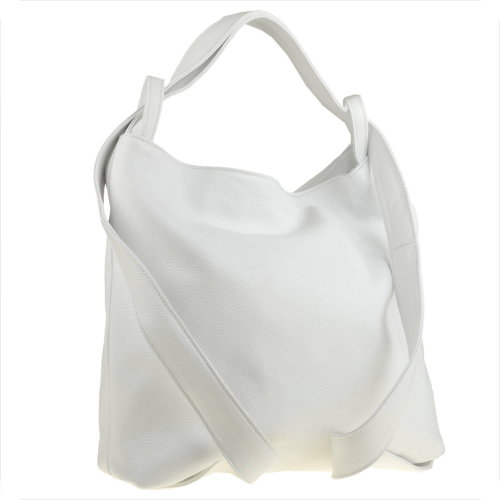Torebko - plecak duży biały xl