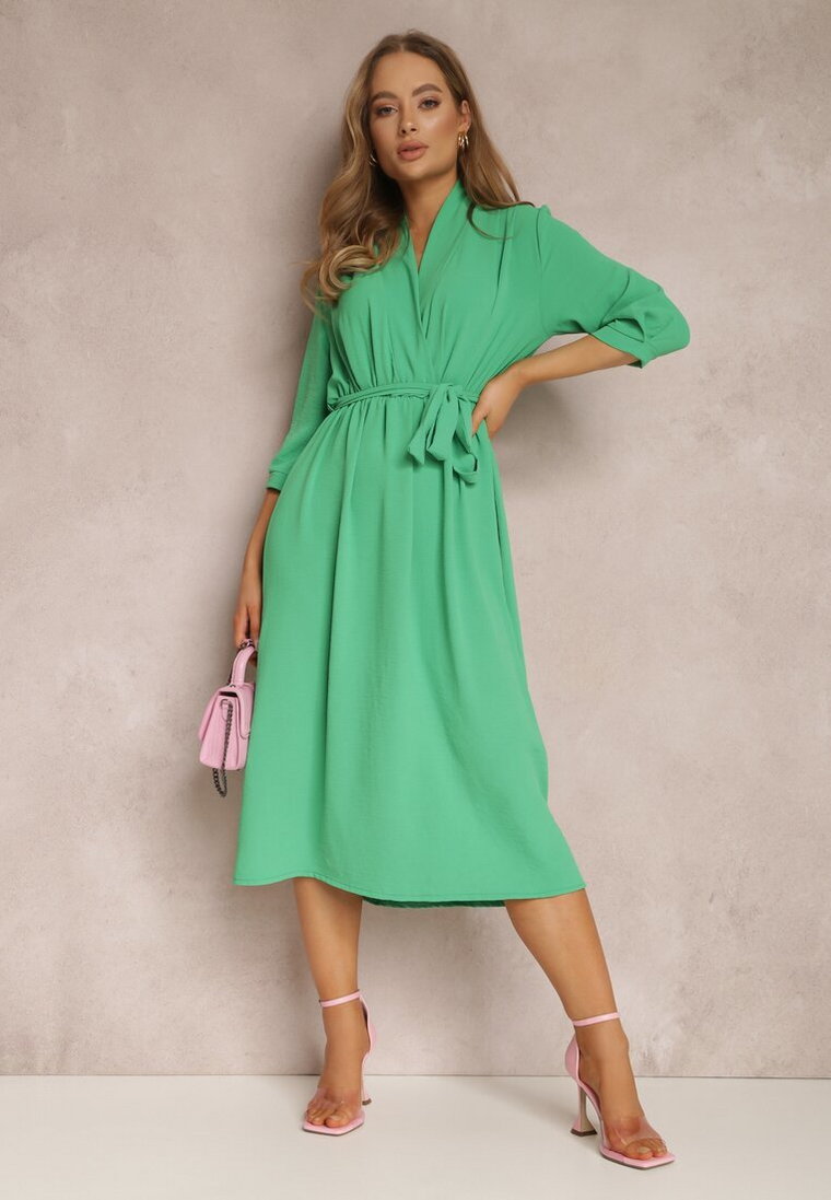Zielona Sukienka Canopis