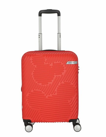 American Tourister Mickey Clouds 4 kółka Walizka kabinowy 55 cm z plisą rozprężną mickey classic red