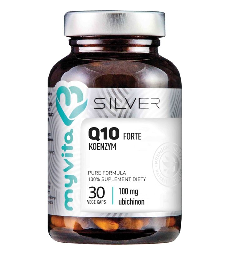 MyVita Koenzym Q10 100 mg Silver Pure 100%, 60 kaps.