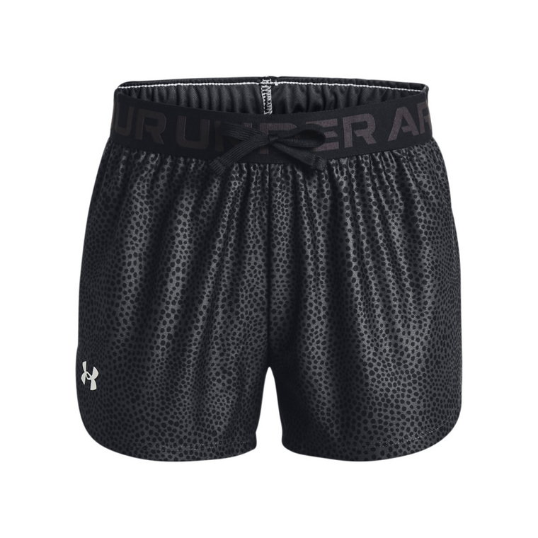 Dziewczęce spodenki treningowe Under Armour Play Up Printed Shorts - czarne