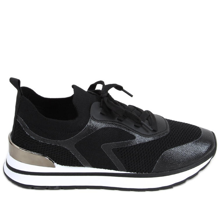 Sneakersy skarpetkowe Remy Black czarne