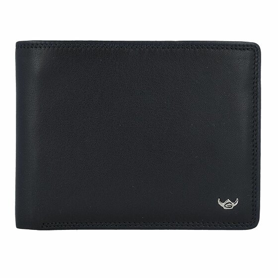 Golden Head Polo RFID Wallet Leather 12,5 cm black