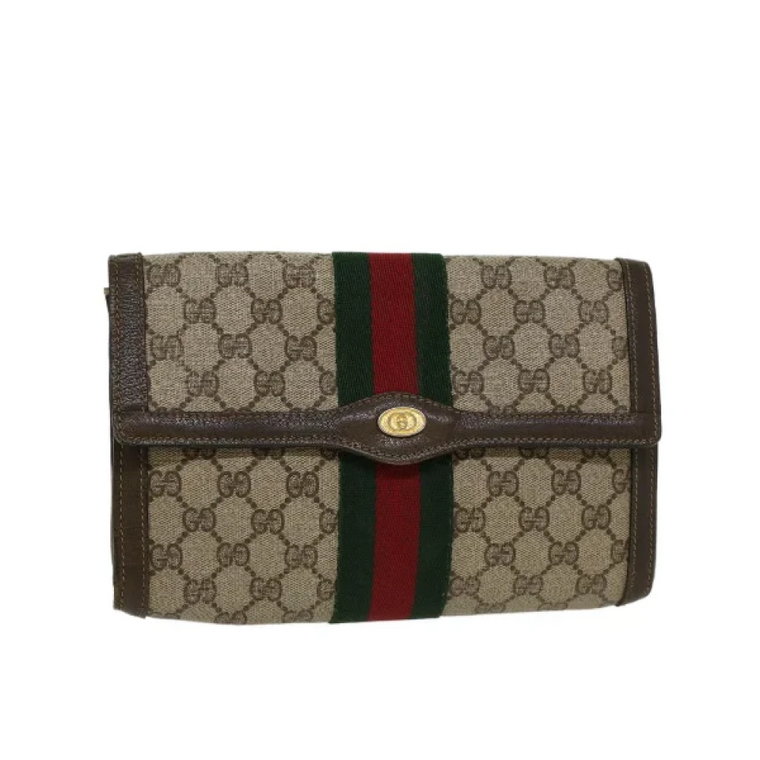 Pre-owned Canvas gucci-bags Gucci Vintage