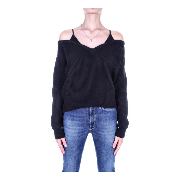 V-neck Knitwear Semicouture