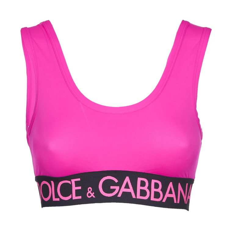 Fuchsia Pinafore Top Dolce & Gabbana