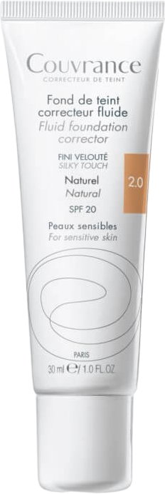 Podkład Avene Couvrance Fluid Foundation Correctors Natural 30ml (3282770100532). Podkłady do twarzy