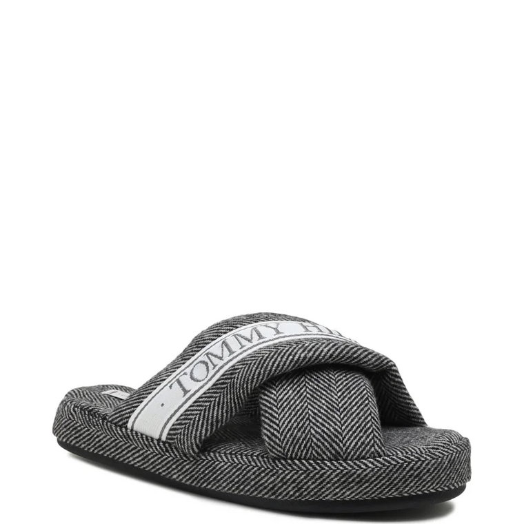 Tommy Hilfiger Obuwie domowe HERRINGBONE HOME SLIPPER