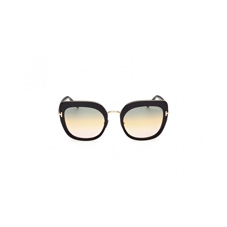 Rafinowane okulary przeciwsłoneczne Ft0945 01B Tom Ford
