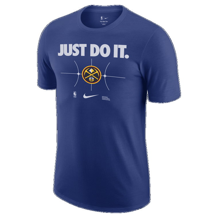 T-shirt męski Nike NBA Denver Nuggets Essential - Czerń
