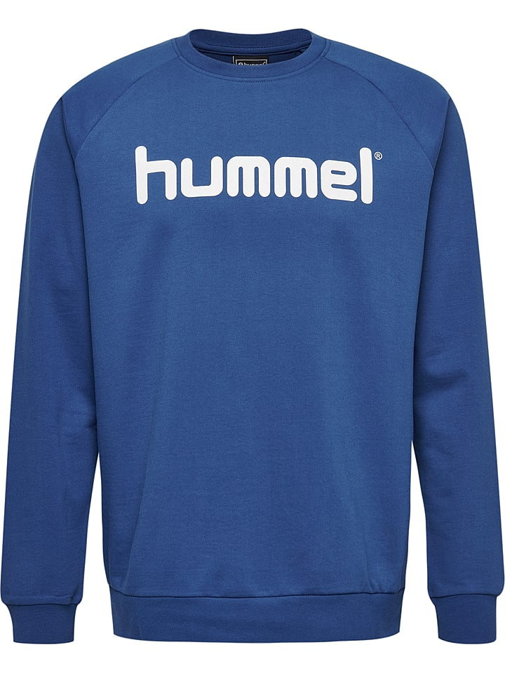 Hummel Bluza "Logo" w kolorze niebieskim