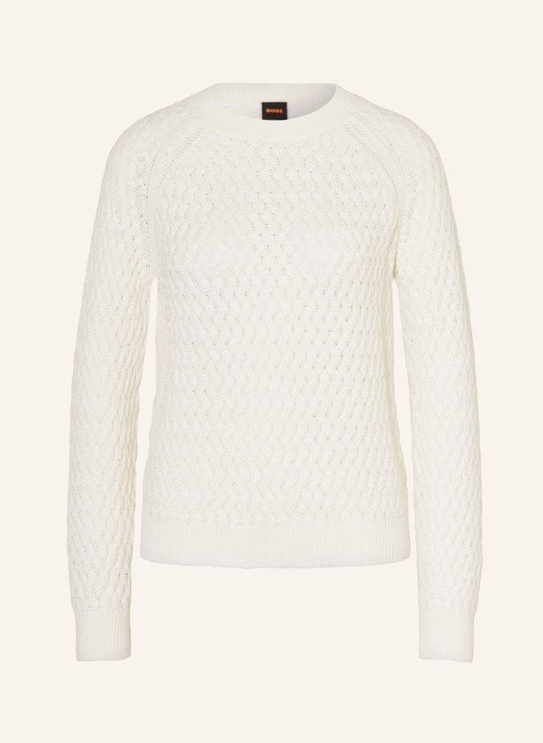 Boss Sweter Fino weiss