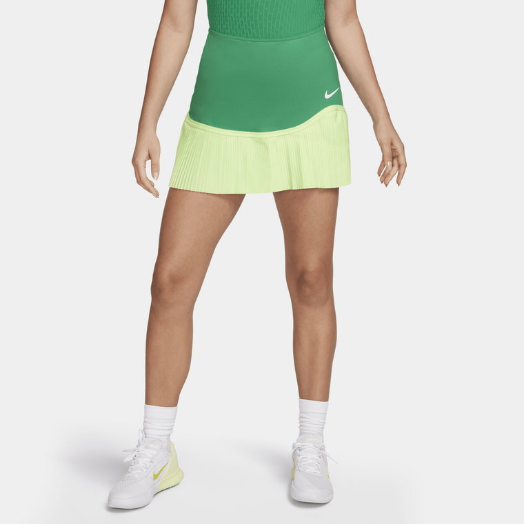 Damska spódnica tenisowa Dri-FIT Nike Advantage - Biel