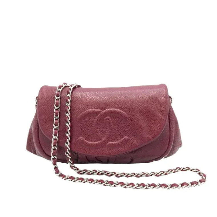 Pre-owned Leather crossbody-bags Chanel Vintage