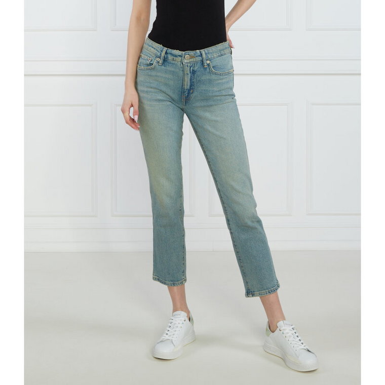 LAUREN RALPH LAUREN Jeansy MIDRS ST ANK-ANKLE-STRAIGHT | Straight fit