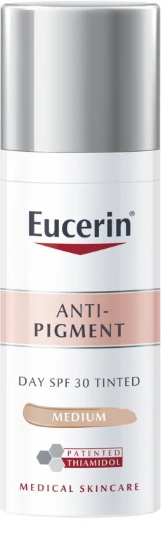 Krem z filtrem do twarzy Eucerin Anti Pigment Day With Colour SPF30 50 ml (4005800303708). Kremy do twarzy