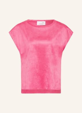 Juvia T-Shirt Alea Z Imitacji Skóry pink