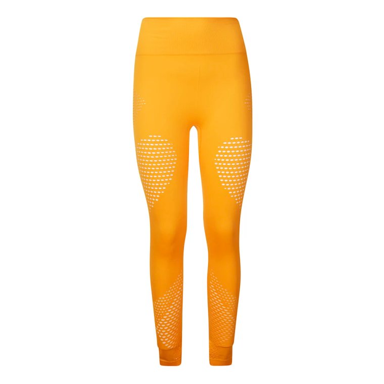 Legginsy z wysokim stanem i nadrukiem logo Adidas by Stella McCartney