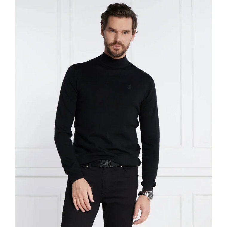 Karl Lagerfeld Wełniany sweter | Slim Fit