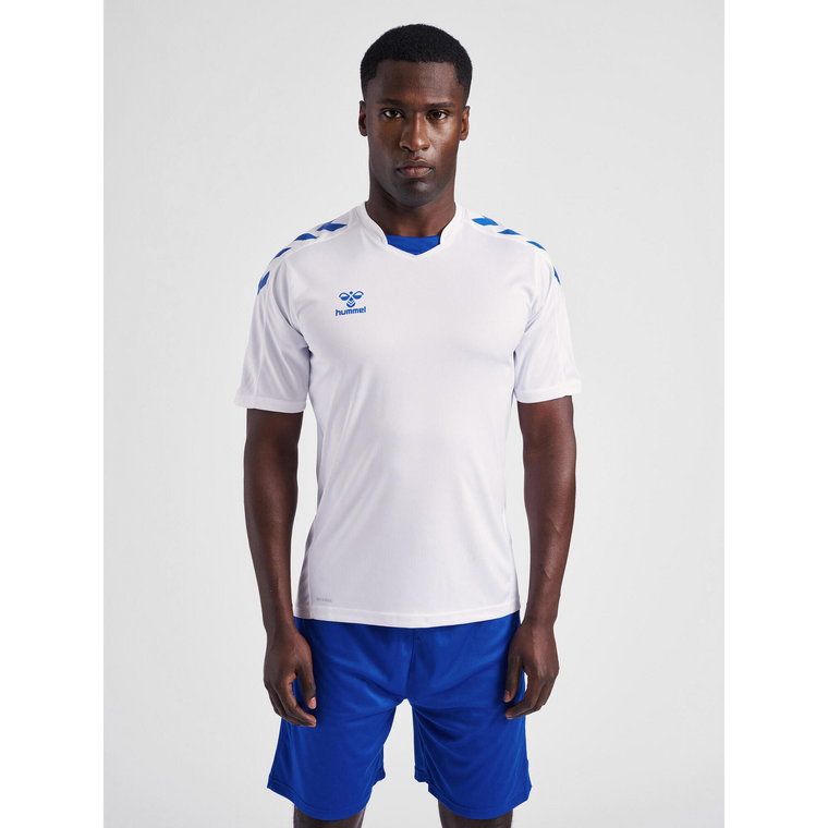 Koszulka piłkarska z krótkim rękawem męska Hummel Core XK Poly Jersey S/S