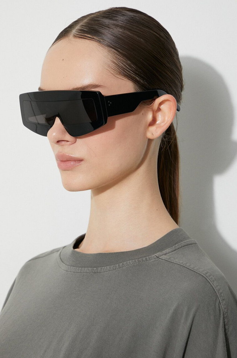 Rick Owens okulary przeciwsłoneczne kolor czarny