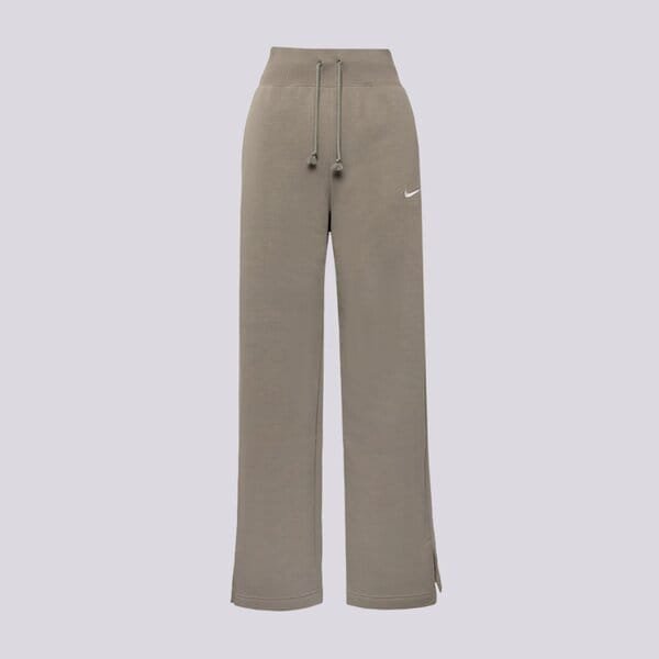 NIKE SPODNIE W NSW PHNX FLC HR PANT WIDE