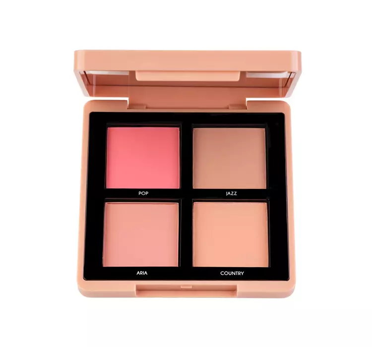 TOPFACE MAESTRO ACADEMY BLUSH BOUQUET PALETA DO MAKIJAŻU 02 FIESTA 8G