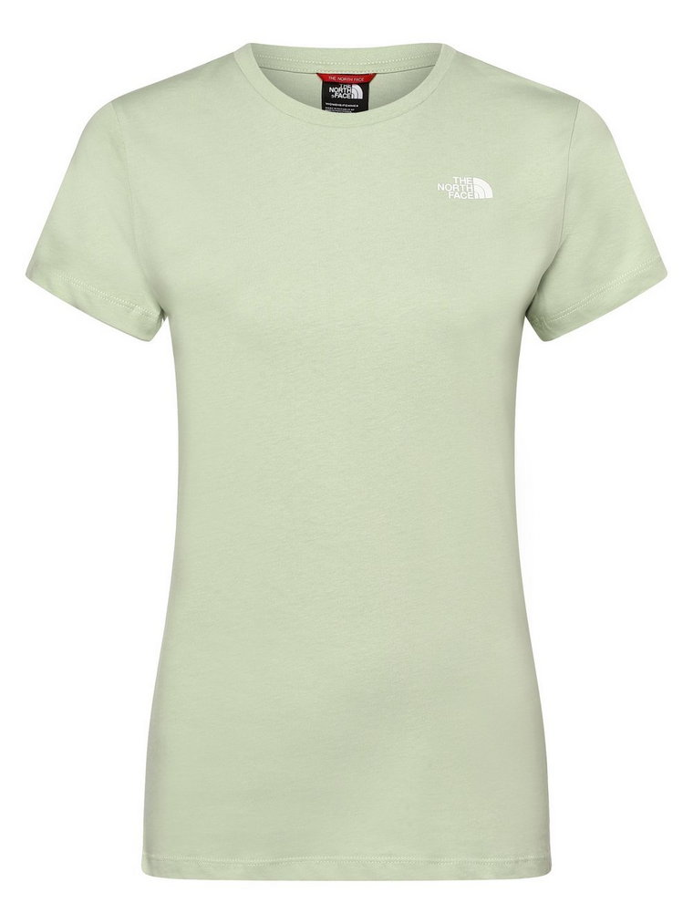 The North Face - T-shirt damski, zielony