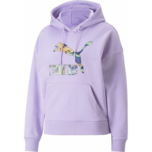 Bluza damska Classics Logo Infill Hoodie Puma