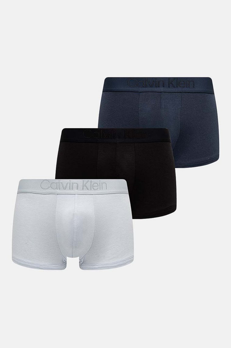 Calvin Klein Underwear bokserki 3-pack męskie kolor granatowy 000NB3651A