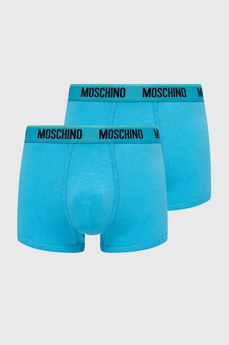 Moschino Underwear bokserki 2-pack męskie kolor niebieski 241V1A13144406