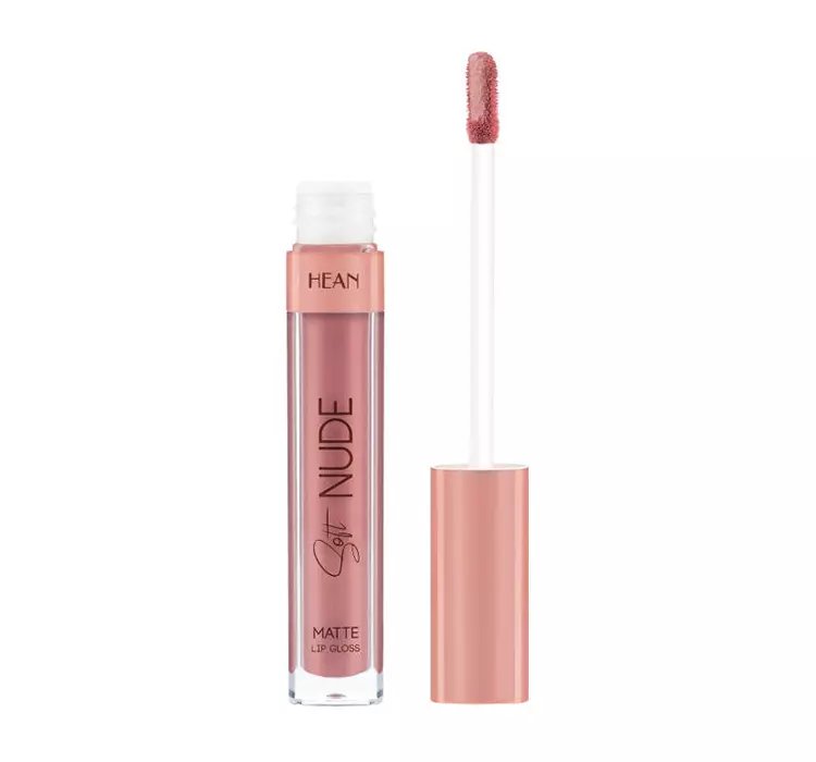 HEAN SOFT NUDE LIP GLOSS MATOWY BŁYSZCZYK DO UST 65 LOVELY NUDE 6ML