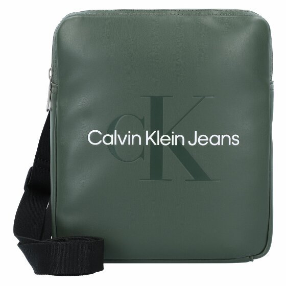 Calvin Klein Jeans Monogram Soft Torba na ramię 19.5 cm thyme