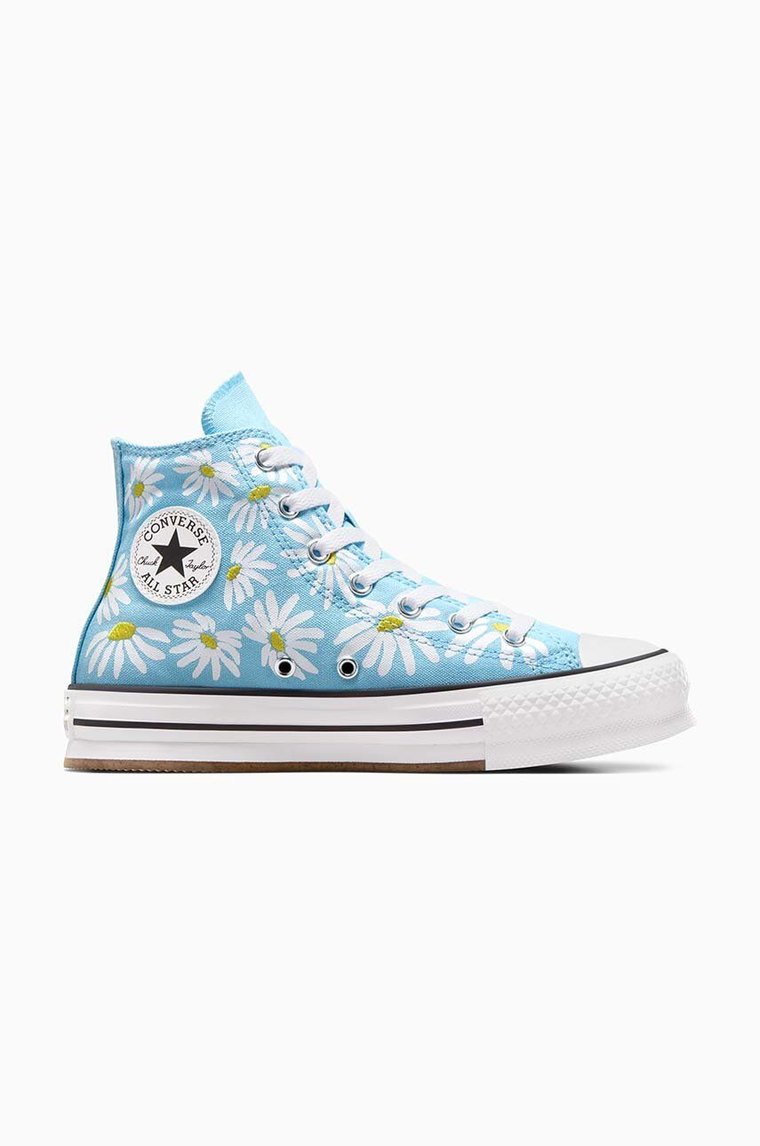 Converse trampki Chuck Taylor All Star Eva Lift damskie kolor niebieski A06337C