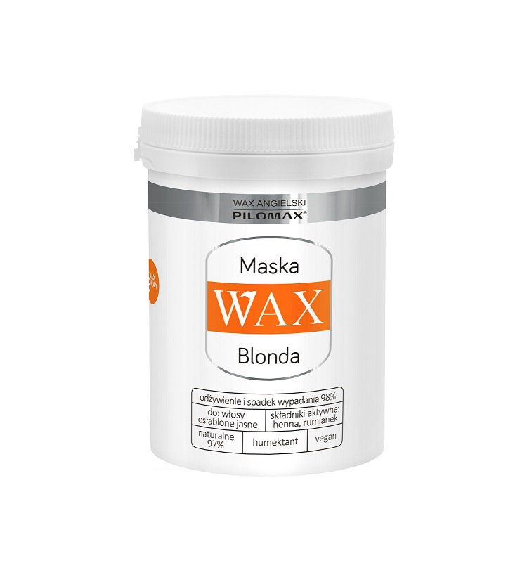 WAX ang Pilomax Maska Blonda Włosy Jasne NaturClassic 480 ml