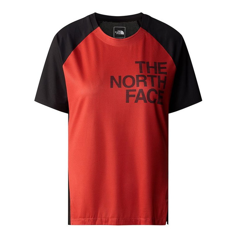 Koszulka The North Face Trailjammer 0A87TZWIM1 - czerwono-czarna