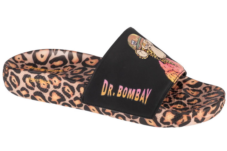 Skechers Snoop Dogg Hyper Slide - Dr. Bombay 251015-LPD, Męskie, Brązowe, klapki, syntetyk, rozmiar: 40