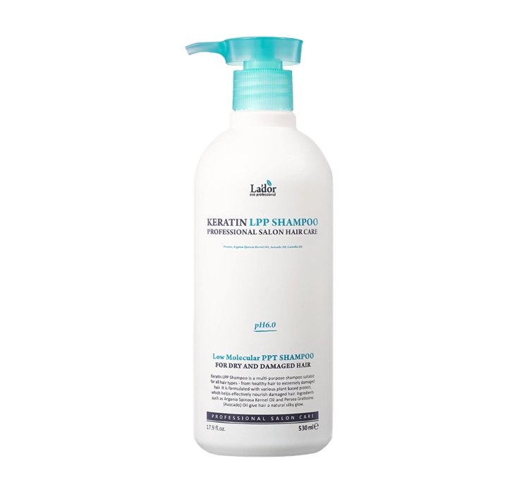 LA'DOR KERATIN LPP KERATYNOWY SZAMPON DO WŁOSÓW 530ML